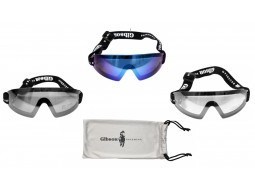 Профессиональные изумленные взгляды жокея лошадиных скачек с подгонянным логотипом предохранения от УВА УВБ поставщик